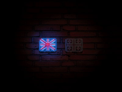 Animated flags animation brick england flag flags georgia language neon ui