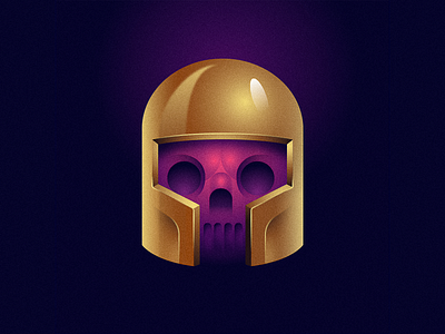 Titan 36dayoftype helmet illustration marvel skull thanos type