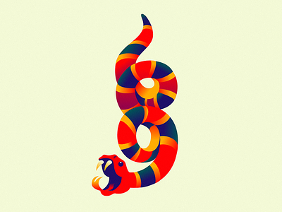 Ophidiophobia 69 fear illustration snake stripes symbol