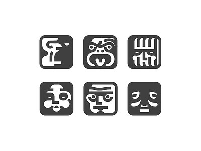 Faces by Nick Kumbari on Dribbble