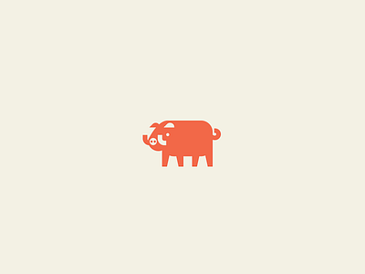 Tinny Boar animal boar mark pig piglet symbol