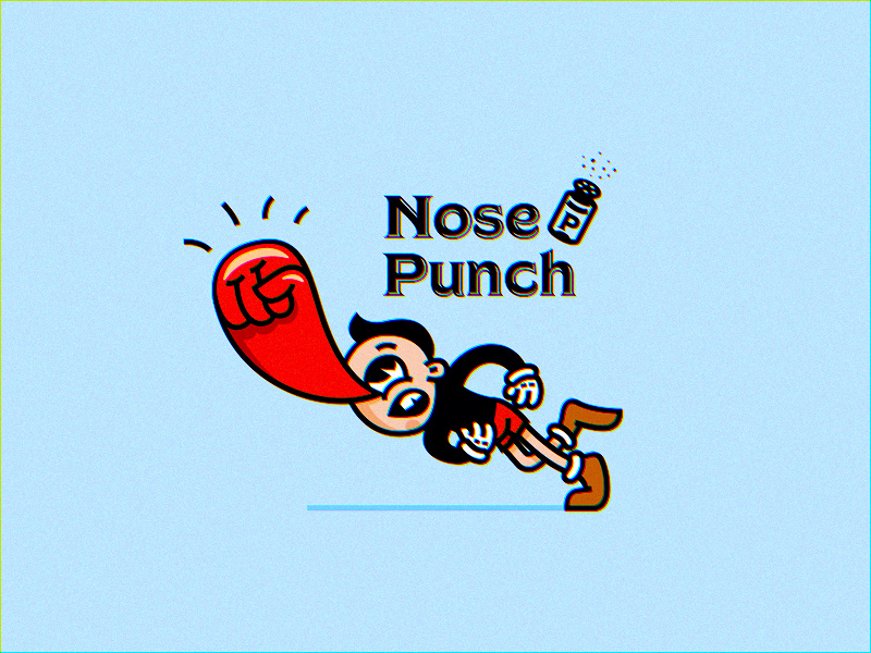 Nose Punch by Nick Kumbari on Dribbble