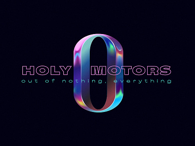 Zero holy motors identity identity branding illustration logo visual