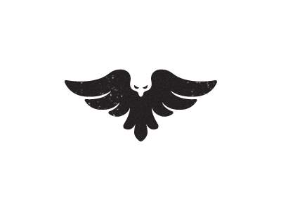 Eagle bird eagle fly logo mark