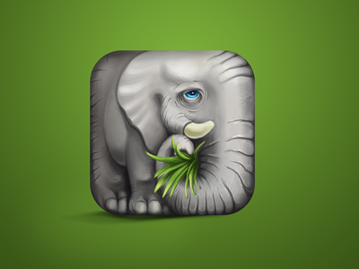 Elephant animal apple apple icon elephant icon ios