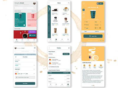 COFFEESHOP APP app app design coffee cofffeeshop design figma