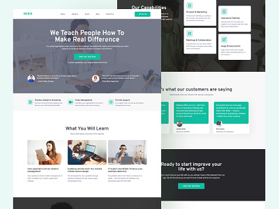 Webir – Webinar Event & Conference Landing Page