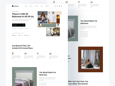 Bdome - Furniture Landing Page