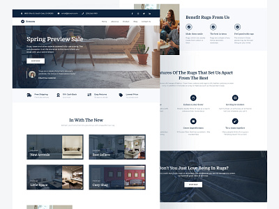 Stroom - Interior Design & Architecture Landing Page