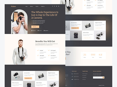 Polare - Camera & Photography Landing Page