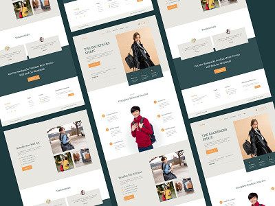 Geabag - Bag & Fashion Landing Page