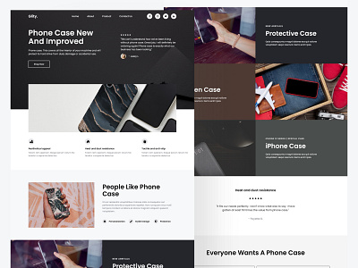 Glity - Gadget & Accessories Landing Page