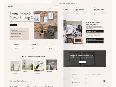 Covely - Furniture & Home Decor Landing Page homepage interior design