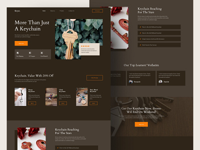 Keyte - Key & Locksmith Landing Page