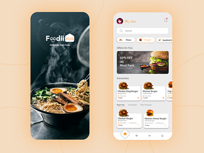 Foodii Hub UI Design | Etelligens