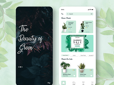 Plant Store App Design | Etelligens