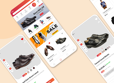 ShopIt Ecommerce App UI Design | Etelligens graphic design ui