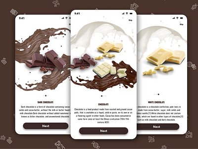 The Chocolate Bar App Design | Etelligens