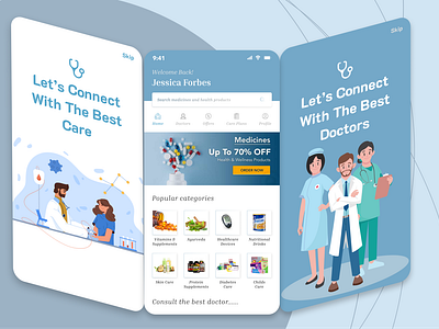 Med Care App Design