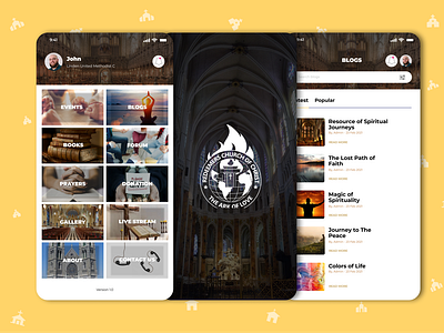 Church App Design | Etelligens