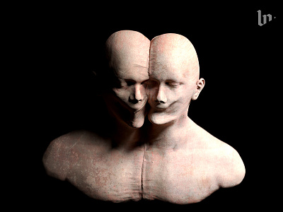 TWINS 3d c4d freak monster octane photoshop render