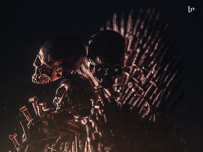 Game of Thrones art 3d c4d gameofthrones illustration octane photoshop render skull zbrush