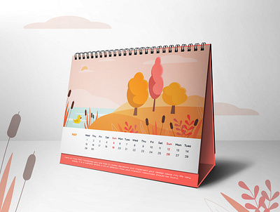 My Illustration for a Calendar calendar design illustration illustrator vector