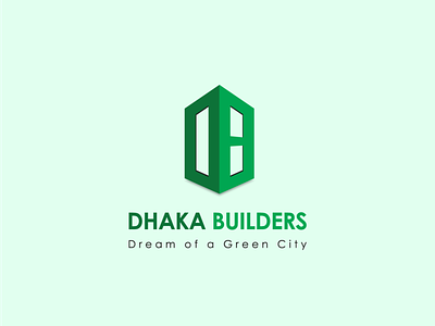 Dhaka Builders Logo bangladesh branding dhaka graphic design idenity design log design logo