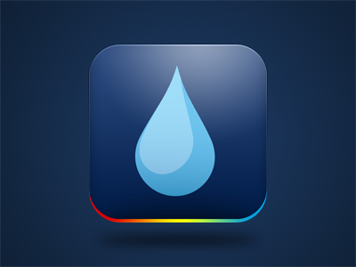 The Weather App Icon Option #2 app icon ios ios app ios icon ipad iphone weather weather app