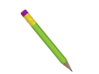 3D Pencel In Adobe Illustrator