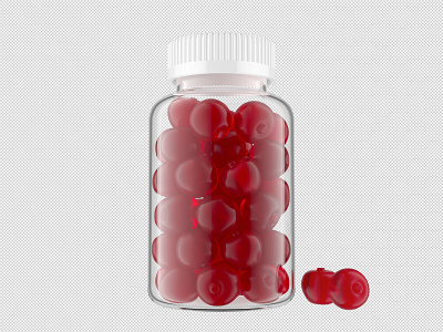 Apple Cider gummies - Product render