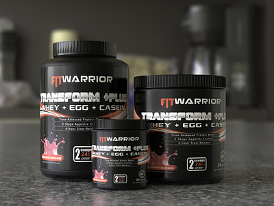 Supplement Product render