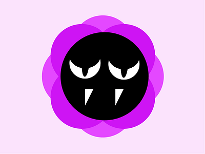 sleepy ghosty black cartoon design flatdesign ghost pokemon purple scary spectrum
