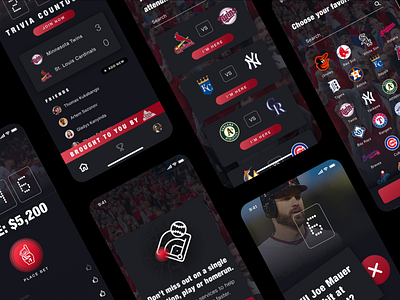 sports betting 💸 interface product design sports app ui
