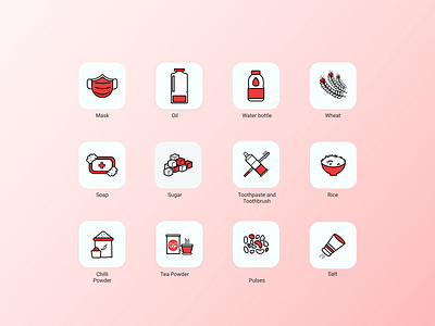 Icons for RATION KIT