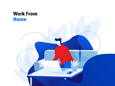 Work From Home illustration