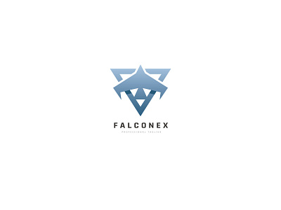 Falcon Flight Triangular Logo