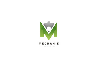 Mechanic M Letter Logo