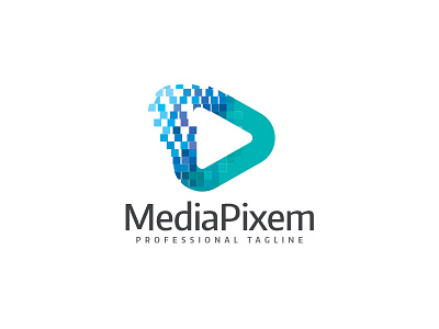 Media Pixem brand data development entertain entertainment identity media mobile multimedia pixel play technolgies