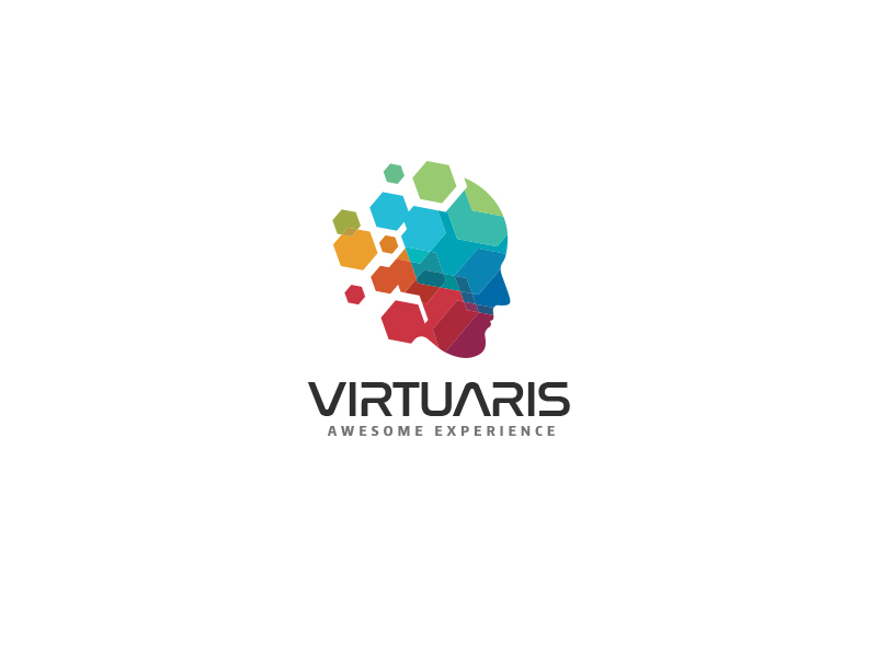 Virtuaris Logo by Opaq Media Design on Dribbble