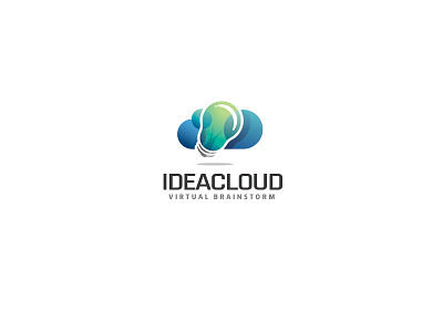 Idea Cloud Logo cloud clouding concept creation creative data digital idea mobile technologies technology web