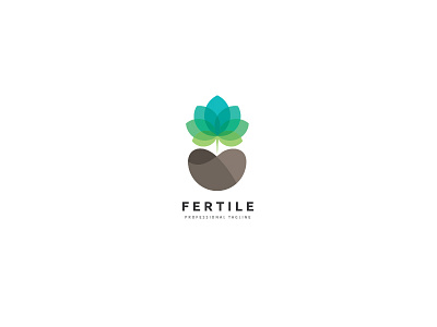 Fertile Logo blooming ecological environment fertility green leaf life nature plant spa tree wellness