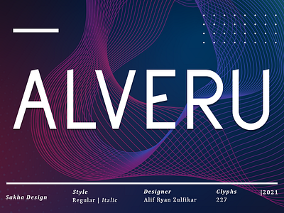 Alveru background design illustration logo new sans sansserif