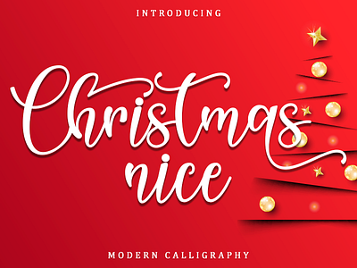 Christmas Nice background challigraphy christmas design illustration lettering logo love lovely new