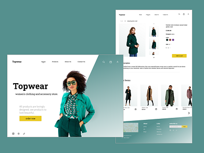 shopping design web ui webdesign