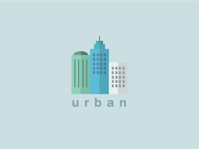 Urban design flat graphic illustrator vector