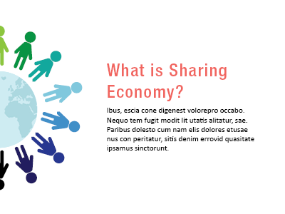 Sharing Economy economy illustrator infographic sharing vector