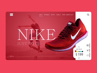 Nike Ecommerce-Website