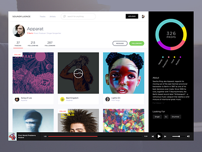 Collaboration music app