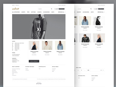 Minima Shop Theme online shop theme web